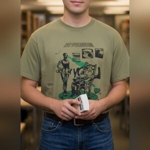 Green Graphic Men's T-Shirt